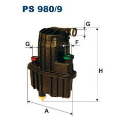 Filter za gorivo FILTRON PS 980/9