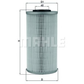 Hidraulični filter, automatski mjenjač MAHLE HX 131D