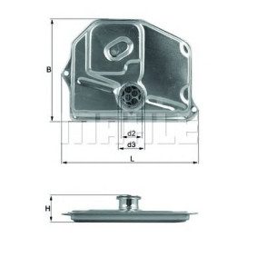 Hidraulični filter, automatski mjenjač MAHLE HX 47