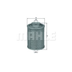 Hidraulični filter, upravljanje MAHLE HX 5