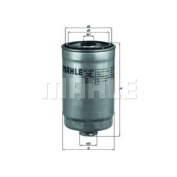 Filter za gorivo MAHLE KC 101/1