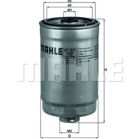 Filter za gorivo MAHLE KC 101/1