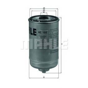 Filter za gorivo MAHLE KC 102