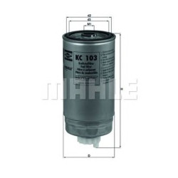 Filter za gorivo MAHLE KC 103