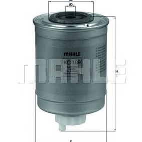 Filter goriva MAHLE KC 109