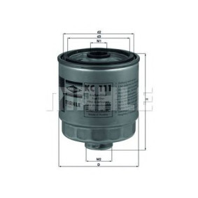 Filter za gorivo MAHLE KC 111