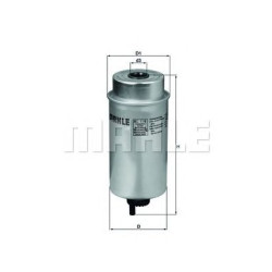 Filter za gorivo MAHLE KC 116