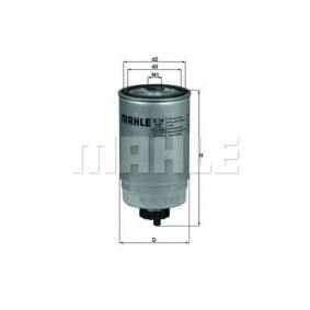 Filter za gorivo MAHLE KC 140