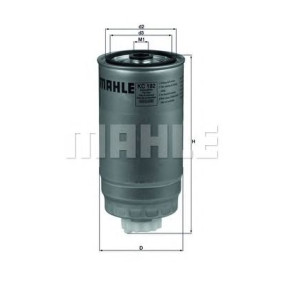 Filter za gorivo MAHLE KC 182
