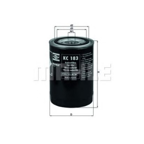 Filter za gorivo MAHLE KC 183