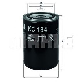 Filter goriva MAHLE KC 184