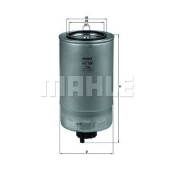 Filter za gorivo MAHLE KC 186