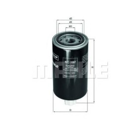 Filter za gorivo MAHLE KC 192