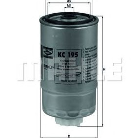Filter za gorivo MAHLE KC 195
