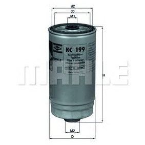 Filter goriva MAHLE KC 199