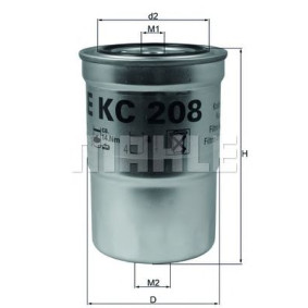 Filter za gorivo MAHLE KC 208
