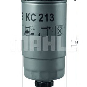 Filter goriva MAHLE KC 213