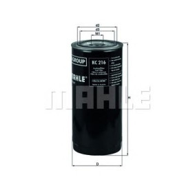 Filter za gorivo MAHLE KC 216