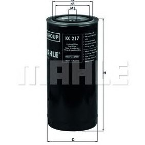Filter goriva MAHLE KC 217