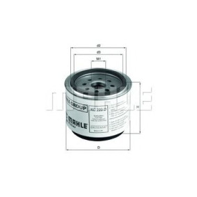 Filter za gorivo MAHLE KC 220D