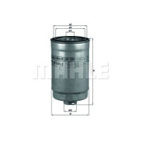 Filter goriva MAHLE KC 226