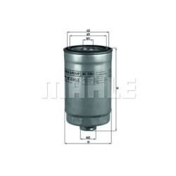 Filter za gorivo MAHLE KC 226