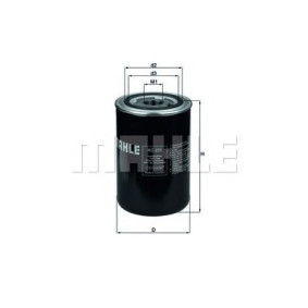 Filter za gorivo MAHLE KC 231