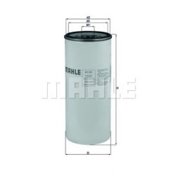 Filter za gorivo MAHLE KC 251