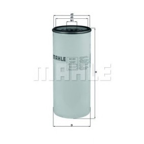 Filter za gorivo MAHLE KC 251