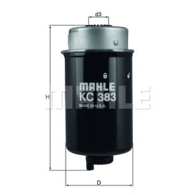 Filter za gorivo MAHLE KC 383