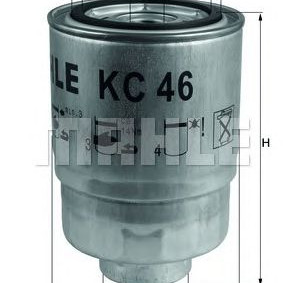 Filter goriva MAHLE KC 46