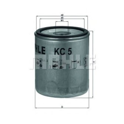 Filter za gorivo MAHLE KC 5