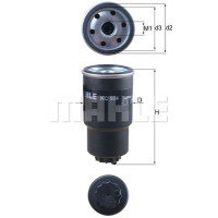 Filter goriva MAHLE KC 584