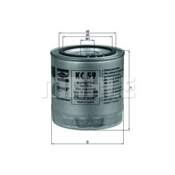 Filter za gorivo MAHLE KC 59