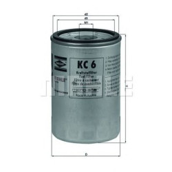 Filter za gorivo MAHLE KC 6