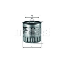Filter za gorivo MAHLE KC 63/1D