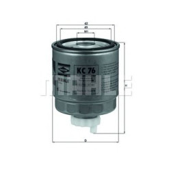 Filter za gorivo MAHLE KC 76