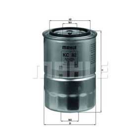 Filter za gorivo MAHLE KC 82D