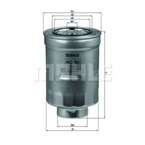 Filter goriva MAHLE KC 83D