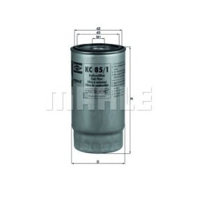 Filter za gorivo MAHLE KC 85/1