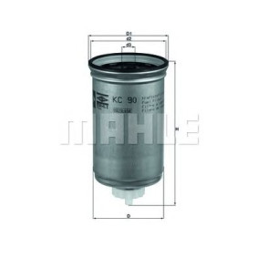 Filter goriva MAHLE KC 90