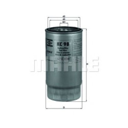 Filter za gorivo MAHLE KC 98