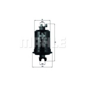 Filter za gorivo MAHLE KL 112