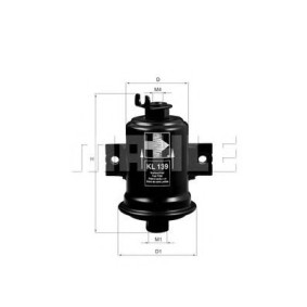 Filter za gorivo MAHLE KL 139