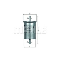 Filter goriva MAHLE KL 146