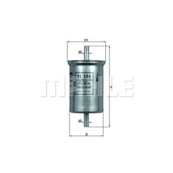 Filter za gorivo MAHLE KL 146
