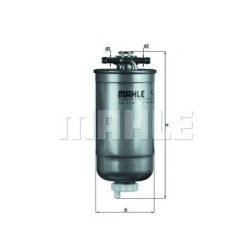Filter za gorivo MAHLE KL 147D