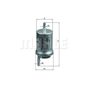 Filter za gorivo MAHLE KL 176/6D