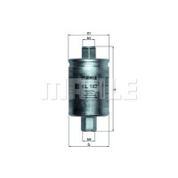 Filter goriva MAHLE KL 182