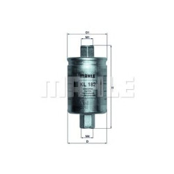 Filter za gorivo MAHLE KL 182